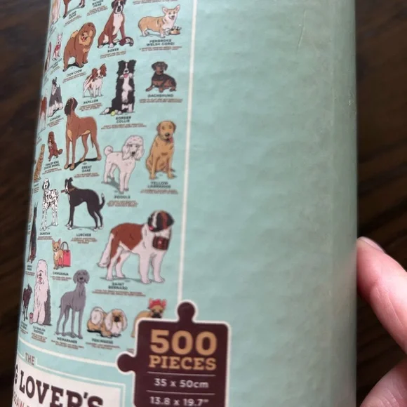 Dog Lovers Jigsaw Puzzle - Blue - Picture 5 of 6
